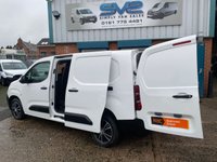 USED 2021 21 PEUGEOT PARTNER 1.5 BLUE HDi L2 LWB PROFESSIONAL 5 SEAT EURO 6CREW VAN WITH A/C 