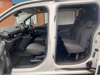 USED 2021 21 PEUGEOT PARTNER 1.5 BLUE HDi L2 LWB PROFESSIONAL 5 SEAT EURO 6CREW VAN WITH A/C 