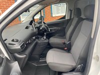 USED 2021 21 PEUGEOT PARTNER 1.5 BLUE HDi L2 LWB PROFESSIONAL 5 SEAT EURO 6CREW VAN WITH A/C 