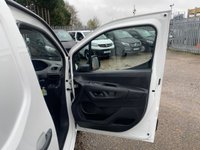 USED 2021 21 PEUGEOT PARTNER 1.5 BLUE HDi L2 LWB PROFESSIONAL 5 SEAT EURO 6CREW VAN WITH A/C 