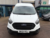 USED 2021 21 FORD TRANSIT CUSTOM Leader L1 H2 2.0 300 EcoBlue Diesel SWB High Top Panel Van Manual Euro 6 (s/s) (130 bhp) Only 70,517 miles - 4 services - Genuine Ford wet belt recently fitted - EURO 6, high top, short wheelbase, A/C, Bluetooth, rear parking sensors, E/W, DAB Radio, USB port, driver's airbag, factory fitted bulkhead, side loading door, ply lined, remote Central Locking, security locks, finance arranged on site & 6 months premium Autoguard warranty
