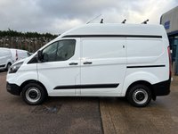 USED 2021 21 FORD TRANSIT CUSTOM Leader L1 H2 2.0 300 EcoBlue Diesel SWB High Top Panel Van Manual Euro 6 (s/s) (130 bhp) Only 70,517 miles - 4 services - Genuine Ford wet belt recently fitted - EURO 6, high top, short wheelbase, A/C, Bluetooth, rear parking sensors, E/W, DAB Radio, USB port, driver's airbag, factory fitted bulkhead, side loading door, ply lined, remote Central Locking, security locks, finance arranged on site & 6 months premium Autoguard warranty