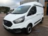 USED 2021 21 FORD TRANSIT CUSTOM Leader L1 H2 2.0 300 EcoBlue Diesel SWB High Top Panel Van Manual Euro 6 (s/s) (130 bhp) Only 70,517 miles - 4 services - Genuine Ford wet belt recently fitted - EURO 6, high top, short wheelbase, A/C, Bluetooth, rear parking sensors, E/W, DAB Radio, USB port, driver's airbag, factory fitted bulkhead, side loading door, ply lined, remote Central Locking, security locks, finance arranged on site & 6 months premium Autoguard warranty