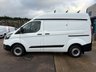 USED 2021 21 FORD TRANSIT CUSTOM Leader L1 H2 2.0 300 EcoBlue Diesel SWB High Top Panel Van Manual Euro 6 (s/s) (130 bhp) Only 70,517 miles - 4 services - Genuine Ford wet belt recently fitted - EURO 6, high top, short wheelbase, A/C, Bluetooth, rear parking sensors, E/W, DAB Radio, USB port, driver's airbag, factory fitted bulkhead, side loading door, ply lined, remote Central Locking, security locks, finance arranged on site & 6 months premium Autoguard warranty