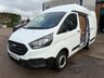 USED 2021 21 FORD TRANSIT CUSTOM Leader L1 H2 2.0 300 EcoBlue Diesel SWB High Top Panel Van Manual Euro 6 (s/s) (130 bhp) Only 70,517 miles - 4 services - Genuine Ford wet belt recently fitted - EURO 6, high top, short wheelbase, A/C, Bluetooth, rear parking sensors, E/W, DAB Radio, USB port, driver's airbag, factory fitted bulkhead, side loading door, ply lined, remote Central Locking, security locks, finance arranged on site & 6 months premium Autoguard warranty