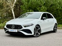 USED 2023 73 MERCEDES-BENZ A-CLASS 2.0 A35h MHEV AMG (Premium) Hatchback 5dr Petrol Hybrid 7G-DCT 4MATIC Euro 6 (s/s) (320 ps) Night Pack | Apple CarPlay