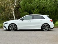 USED 2023 73 MERCEDES-BENZ A-CLASS 2.0 A35h MHEV AMG (Premium) Hatchback 5dr Petrol Hybrid 7G-DCT 4MATIC Euro 6 (s/s) (320 ps) Night Pack | Apple CarPlay