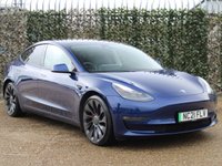 USED 2021 21 TESLA Model 3 (Dual Motor) Performance Saloon 4dr Electric Auto 4WDE (Performance Upgrade) (449 bhp) 