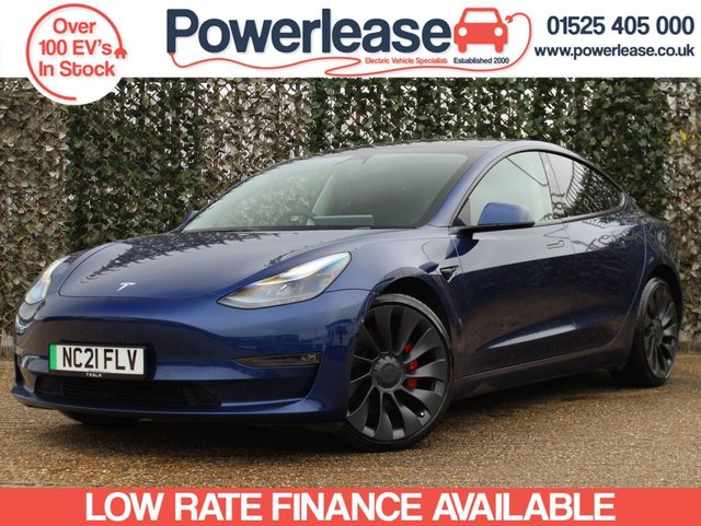 View our Tesla Model 3 (Dual Motor) Performance Saloon 4dr Electric Auto 4WDE (Performance Upgrade) (449 bhp)