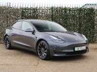 USED 2021 71 TESLA Model 3 (Dual Motor) Performance Saloon 4dr Electric Auto 4WDE (Performance Upgrade) (449 bhp) 