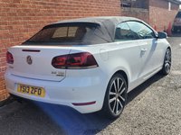 USED 2013 13 VOLKSWAGEN GOLF 2.0 TDI BlueMotion Tech GT Cabriolet 2dr Diesel DSG Euro 5 (s/s) (140 ps) 1 LADY OWNER