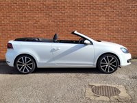 USED 2013 13 VOLKSWAGEN GOLF 2.0 TDI BlueMotion Tech GT Cabriolet 2dr Diesel DSG Euro 5 (s/s) (140 ps) 1 LADY OWNER