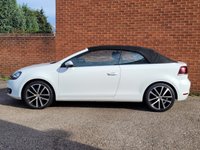 USED 2013 13 VOLKSWAGEN GOLF 2.0 TDI BlueMotion Tech GT Cabriolet 2dr Diesel DSG Euro 5 (s/s) (140 ps) 1 LADY OWNER