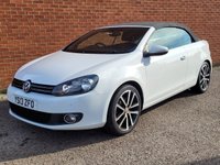 USED 2013 13 VOLKSWAGEN GOLF 2.0 TDI BlueMotion Tech GT Cabriolet 2dr Diesel DSG Euro 5 (s/s) (140 ps) 1 LADY OWNER