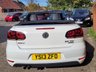 USED 2013 13 VOLKSWAGEN GOLF 2.0 TDI BlueMotion Tech GT Cabriolet 2dr Diesel DSG Euro 5 (s/s) (140 ps) 1 LADY OWNER