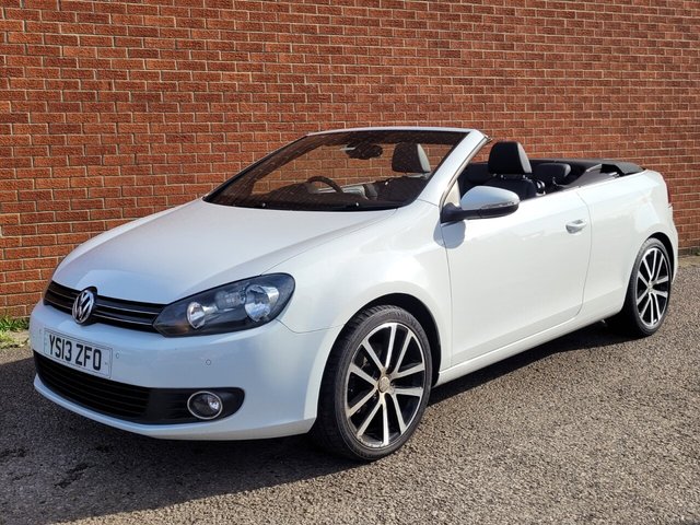 2013 13 Volkswagen Golf 2.0 TDI BlueMotion Tech GT Cabriolet 2dr Diesel DSG Euro 5 (s/s) (140 ps)