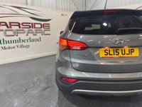 USED 2015 15 HYUNDAI SANTA FE 2.2 CRDi Premium SE SUV 5dr Diesel Auto 4WD Euro 5 (7 seat) (194 bhp) 2 keys, FSH, reverse camera, 7 seat