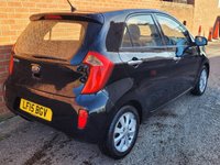 USED 2015 15 KIA PICANTO 1.25 2 Hatchback 5dr Petrol Auto Euro 5 (84 bhp) 