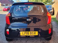 USED 2015 15 KIA PICANTO 1.25 2 Hatchback 5dr Petrol Auto Euro 5 (84 bhp) 