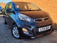USED 2015 15 KIA PICANTO 1.25 2 Hatchback 5dr Petrol Auto Euro 5 (84 bhp) 