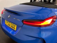 USED 2022 22 BMW Z4 2.0 20i M Sport Convertible 2dr Petrol Auto sDrive Euro 6 (s/s) (197 ps) 21082 Miles Z4 Sports car, Hosting a generous specification , Striking Misano Blue , Vernasca Ivory White Leather Interior ,