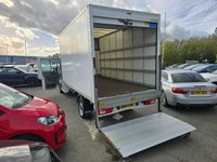 USED 2019 19 VOLKSWAGEN CRAFTER White 2.0 TDI CR35 Luton, 89,000 miles, 1 owner, Euro 6 ULEZ, 6-speed, Bluetooth, Electric Tail lift, Full Service History, great spec, + VAT @ 20%! This 2019 Volkswagen Crafter presents an exceptional ownership history, having been meticulously maintained by a single owner from new.  This 2.0 TDI CR35 Startline RWD LWB Euro 6 (s/s) 2dr model boasts a robust 2.0 litre diesel engine delivering a strong 138 bhp.  With a towing weight of 3000 kg and MOT valid until June 2026, it is ready for demanding tasks.  The Startline trim includes the Composition Audio system with Bluetooth connectivity, ensuring you stay connected on the go.  This Crafte
