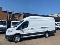 USED 2016 66 FORD TRANSIT 2.2 TDCI T350 L4 H3 XLWB JUMBO H/ROOF RWD 125BHP. EURO 6 ULEZ. PX. 2.2 TDCI ENGINE. L4 XLWB. EURO 6 ULEZ. PX