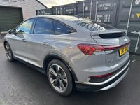 USED 2022 AUDI Q4 E-TRON 50 S line Sportback 5dr Electric Auto quattro 82kWh (299 ps) Pebble grey One Owner 58,500 miles lovely example Just arrived  Tel 01225 705200 thanks