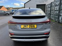 USED 2022 AUDI Q4 E-TRON 50 S line Sportback 5dr Electric Auto quattro 82kWh (299 ps) Pebble grey One Owner 58,500 miles lovely example Just arrived  Tel 01225 705200 thanks