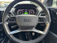 USED 2022 AUDI Q4 E-TRON 50 S line Sportback 5dr Electric Auto quattro 82kWh (299 ps) Pebble grey One Owner 58,500 miles lovely example Just arrived  Tel 01225 705200 thanks