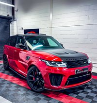 USED 2020 70 LAND ROVER RANGE ROVER SPORT 5.0 P575 V8 GPF SVR SUV 5dr Petrol Auto 4WD Euro 6 (s/s) (575 ps) 