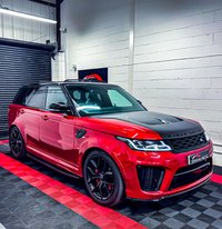 USED 2020 70 LAND ROVER RANGE ROVER SPORT 5.0 P575 V8 GPF SVR SUV 5dr Petrol Auto 4WD Euro 6 (s/s) (575 ps) 