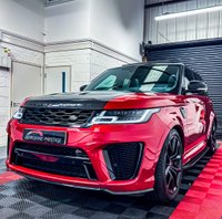 USED 2020 70 LAND ROVER RANGE ROVER SPORT 5.0 P575 V8 GPF SVR SUV 5dr Petrol Auto 4WD Euro 6 (s/s) (575 ps) 