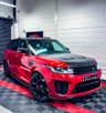 USED 2020 70 LAND ROVER RANGE ROVER SPORT 5.0 P575 V8 GPF SVR SUV 5dr Petrol Auto 4WD Euro 6 (s/s) (575 ps) 