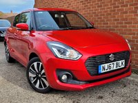 USED 2017 67 SUZUKI SWIFT 1.0 Boosterjet SHVS SZ5 Hatchback 5dr Petrol Hybrid Manual Euro 6 (s/s) (111 ps) SAT NAV - REAR CAMERA - FULL SUZUKI SERVICE HISTORY