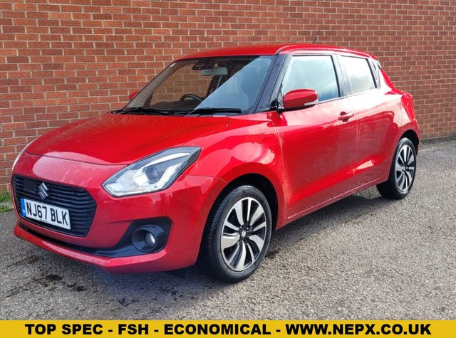 2017 SUZUKI SWIFT 1.0 BOOSTERJET SHVS SZ5 HATCHBACK 5DR PETROL HYBRID MANUAL EURO 6 S... photo