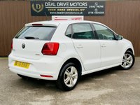 USED 2016 16 VOLKSWAGEN POLO 1.0 BlueMotion Tech Match Hatchback 5dr Petrol Manual Euro 6 (s/s) (60 ps) ULEZ | Low Running Costs