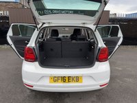 USED 2016 16 VOLKSWAGEN POLO 1.0 BlueMotion Tech Match Hatchback 5dr Petrol Manual Euro 6 (s/s) (60 ps) ULEZ | Low Running Costs