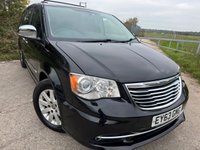 USED 2013 63 CHRYSLER GRAND VOYAGER 2.8 CRD Limited MPV 5dr Diesel Auto Euro 5 (178 bhp) HEATED FRONT & 2ND ROW SEATS + STOW & GO + COLOURED REVERSING CAMERA WITH REAR PARK ASISST + DUAL 9' REAR SCREENS WITH DVD SYSTEM + 7 SEATER AUTOMATIC MODEL + U-CONNECT GPS NAVIGATION + 8-WAY ELECTRIC FRONT SEATS WITH MEMORY FUNCTION + POWERED TAILGATE + BLIND SPOT & CROSS PATH DETECTION + CRUISE CONTROL + AUTOMATIC HEADLIGHTS + ELECTRIC REAR SLIDING DOORS + REAR TABLE TRAYS + VOICE COMMAND + 17' ALUMINIUM ALLOY WHEELS WITH TPMS