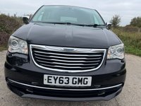 USED 2013 63 CHRYSLER GRAND VOYAGER 2.8 CRD Limited MPV 5dr Diesel Auto Euro 5 (178 bhp) HEATED FRONT & 2ND ROW SEATS + STOW & GO + COLOURED REVERSING CAMERA WITH REAR PARK ASISST + DUAL 9' REAR SCREENS WITH DVD SYSTEM + 7 SEATER AUTOMATIC MODEL + U-CONNECT GPS NAVIGATION + 8-WAY ELECTRIC FRONT SEATS WITH MEMORY FUNCTION + POWERED TAILGATE + BLIND SPOT & CROSS PATH DETECTION + CRUISE CONTROL + AUTOMATIC HEADLIGHTS + ELECTRIC REAR SLIDING DOORS + REAR TABLE TRAYS + VOICE COMMAND + 17' ALUMINIUM ALLOY WHEELS WITH TPMS