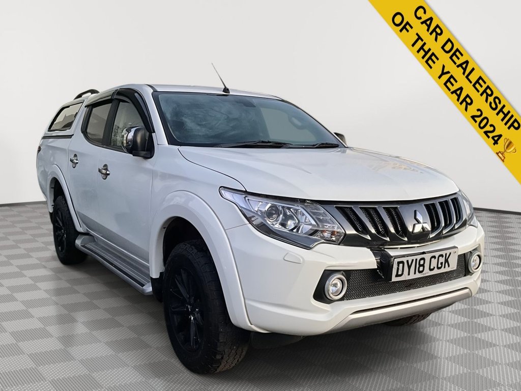 USED 2018 18 MITSUBISHI L200 2.4 DI-D DC Barbarian Pickup Double Cab 4dr Diesel Manual 4WD Euro 6 (178 ps) 