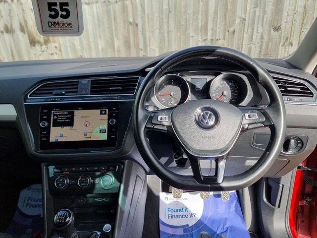 2019 VOLKSWAGEN TIGUAN 2.0 TDI Match SUV 5dr Diesel Manual 4Motion Euro 6 (s/s) (150 ps) - Photo 11