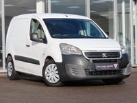 USED 2017 17 PEUGEOT PARTNER 1.6 BlueHDi 850 S Panel Van 4dr Diesel Manual L1 (s/s) (110 g/km, 100 bhp) LONG MOT, ULEZ FREE