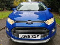USED 2015 65 FORD ECOSPORT 1.5 TDCi Titanium SUV 5dr Diesel Manual 2WD Euro 6 (95 ps) Service History, Air Con