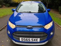 USED 2015 65 FORD ECOSPORT 1.5 TDCi Titanium SUV 5dr Diesel Manual 2WD Euro 6 (95 ps) Service History, Air Con