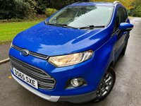 USED 2015 65 FORD ECOSPORT 1.5 TDCi Titanium SUV 5dr Diesel Manual 2WD Euro 6 (95 ps) Service History, Air Con
