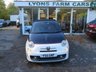 USED 2011 11 ABARTH 595C 1.4 T-Jet Convertible 2dr Petrol Euro 5 (145 bhp) *&pound;2,200+ of factory fitted upgrades including; 17" Alloy Wheels, Bi-Colour Paint Finish, Red Leather Sports Seats, Interscope HiFi Sound System & Red Trim Liner Kit*
