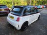 USED 2011 11 ABARTH 595C 1.4 T-Jet Convertible 2dr Petrol Euro 5 (145 bhp) *&pound;2,200+ of factory fitted upgrades including; 17" Alloy Wheels, Bi-Colour Paint Finish, Red Leather Sports Seats, Interscope HiFi Sound System & Red Trim Liner Kit*