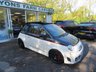 USED 2011 11 ABARTH 595C 1.4 T-Jet Convertible 2dr Petrol Euro 5 (145 bhp) *&pound;2,200+ of factory fitted upgrades including; 17" Alloy Wheels, Bi-Colour Paint Finish, Red Leather Sports Seats, Interscope HiFi Sound System & Red Trim Liner Kit*