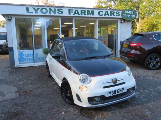 2011 11 Abarth 595c 1.4 T-Jet Convertible 2dr Petrol Euro 5 (145 bhp)